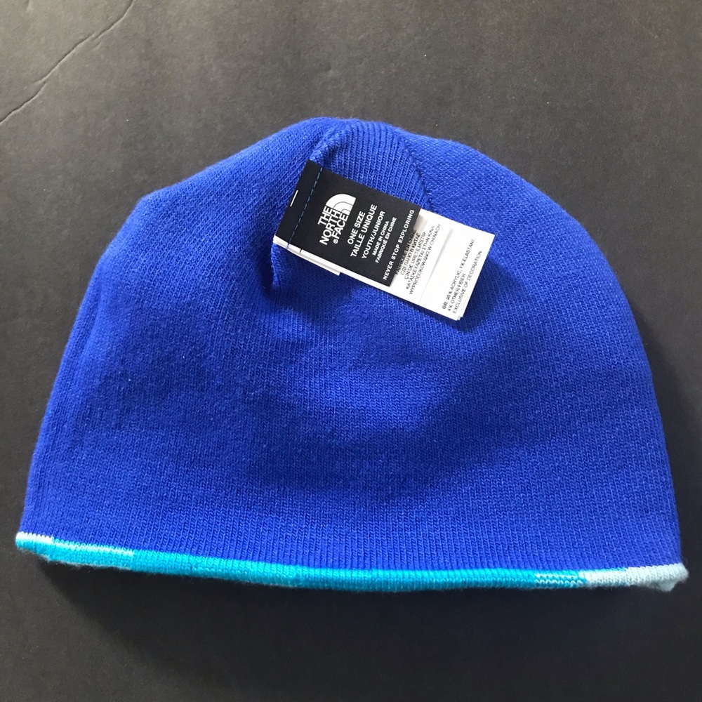 The North Face Youth Reversible Beanie Cap New - Picture 6 of 11